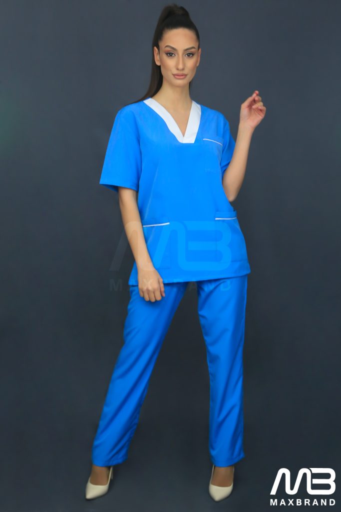 set infermieri ngjyre blu